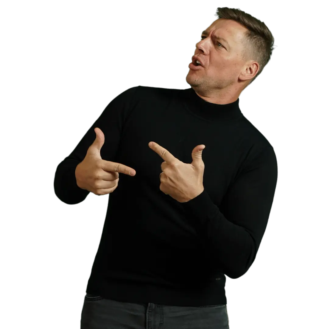 Marcel Rosenbach diskutierend