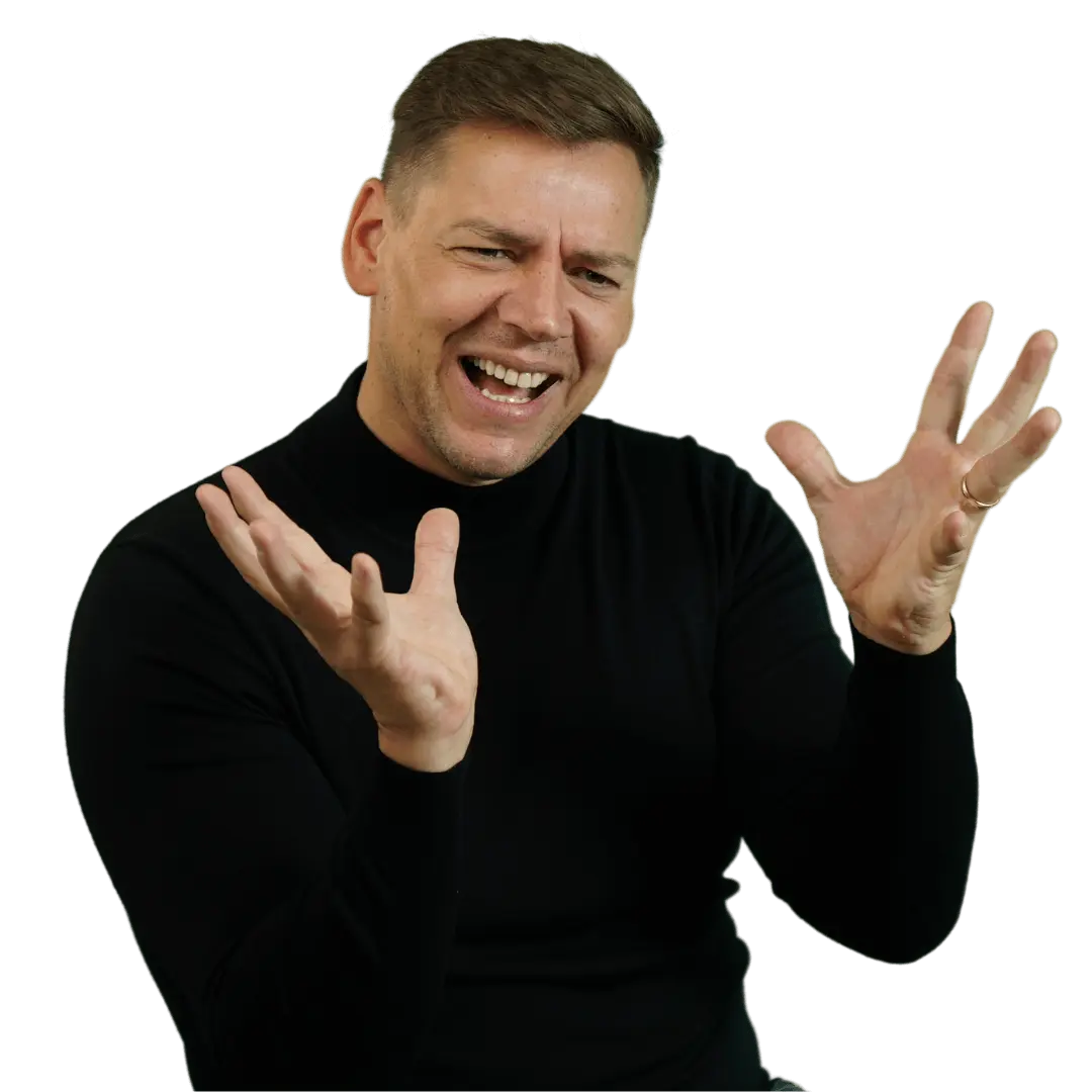 Marcel Rosenbach am erklären