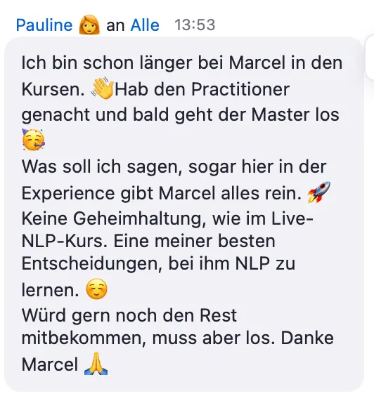 Pauline - Marcel gibt alles