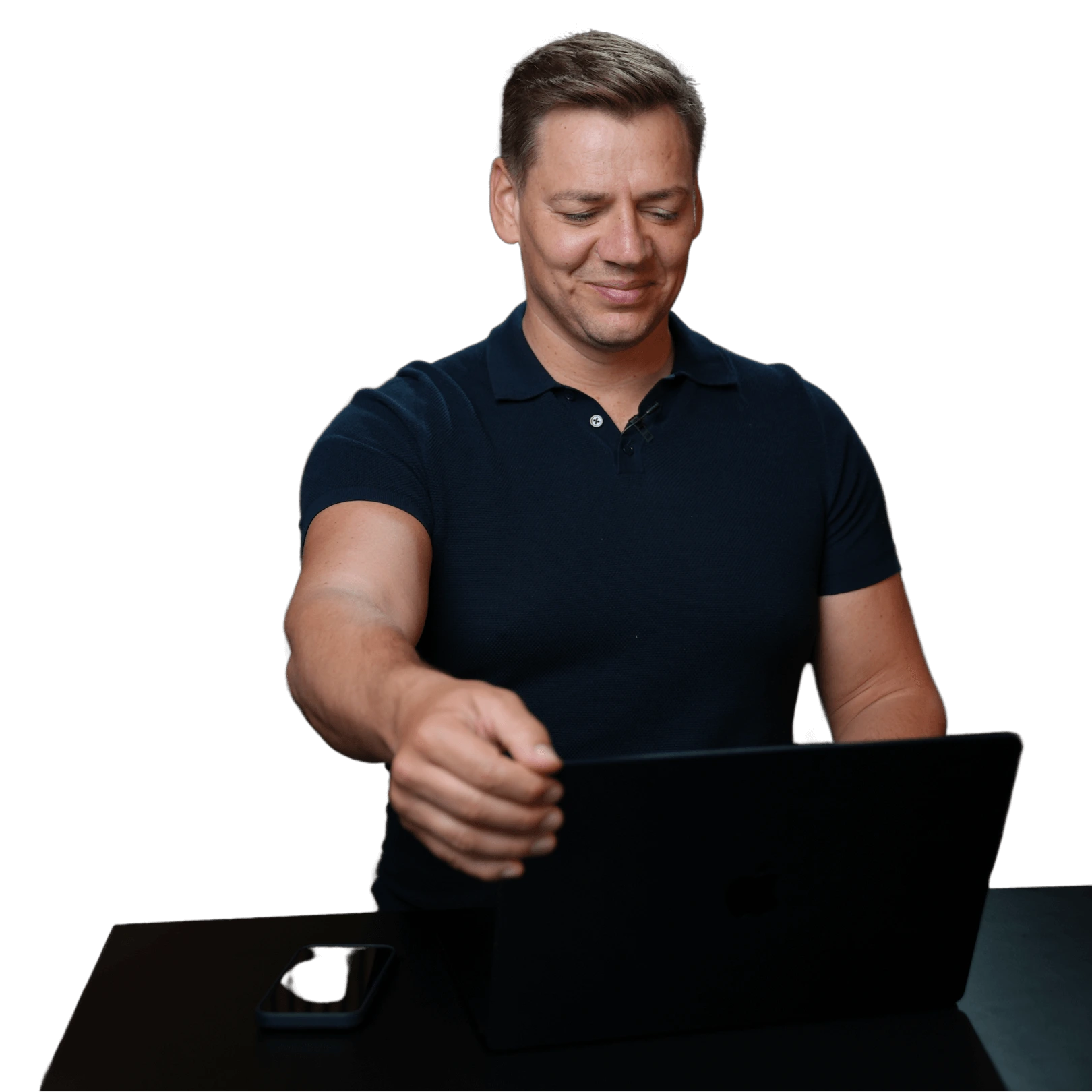 Marcel Rosenbach fragend